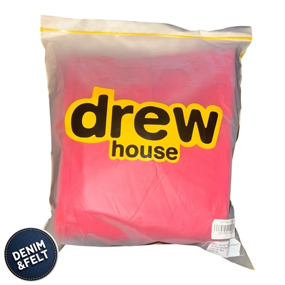 Drew House (Justin Bieber) Unisex Red Secret Sweatpants/Joggers | NEW/NWT!RARE!🔥 - Picture 11 of 14